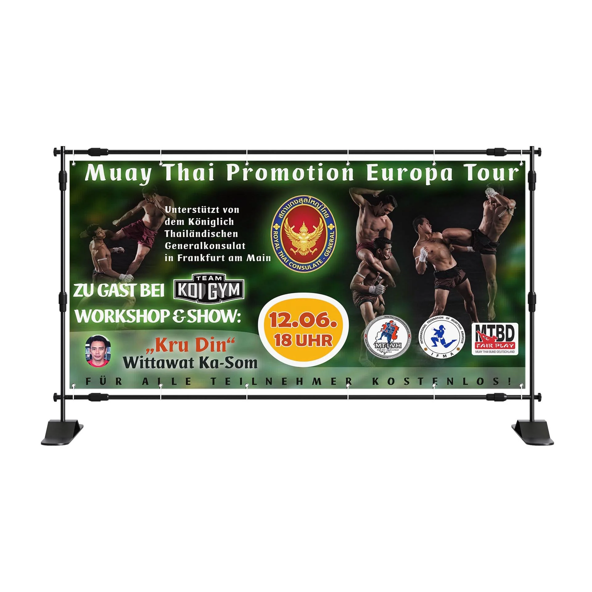 Banner KOI GYM Promotion Tour