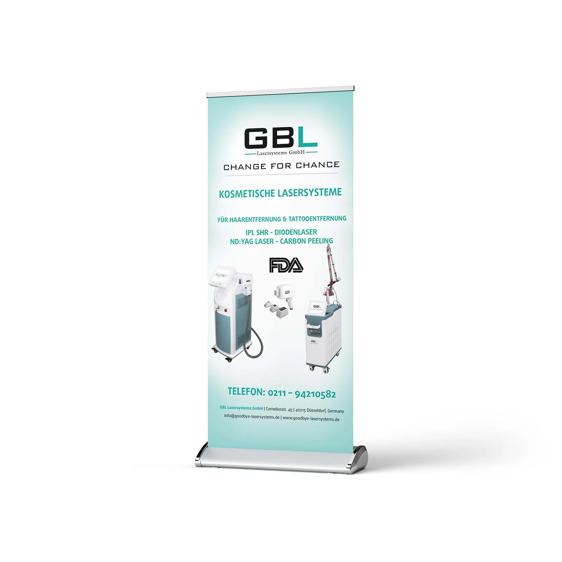 Roll-up GBL Lasersystems